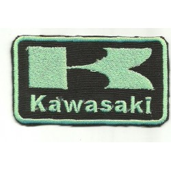 Parche bordado Kawasaki