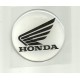 Adhesivo resina 40 mm Honda negro