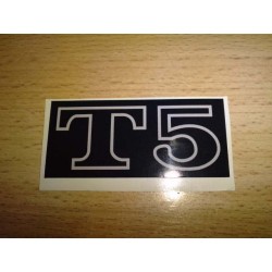 Anagrama metalico T5