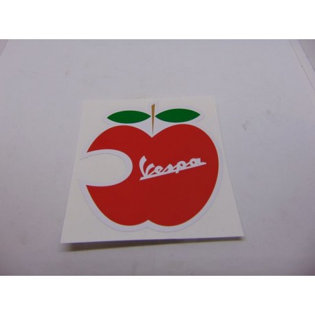 Adhesivo Vespa manzana